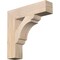 Ekena Millwork Olympic Block Smooth Bracket, Douglas Fir, 3 1/2"W x 16"D x 16"H BKT04X16X16OLY05SDF - alternate 1